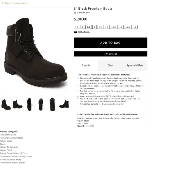 ONE WEEK ONLY! BRAND NEW MENS Timberland boots!