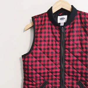 Buffalo Plaid Quilted Vest