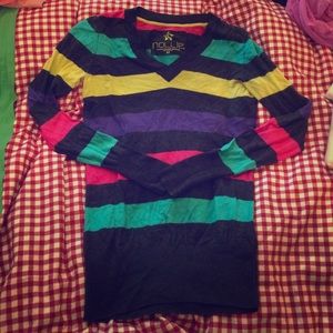 Nollie Stripe Cashmere Sweater