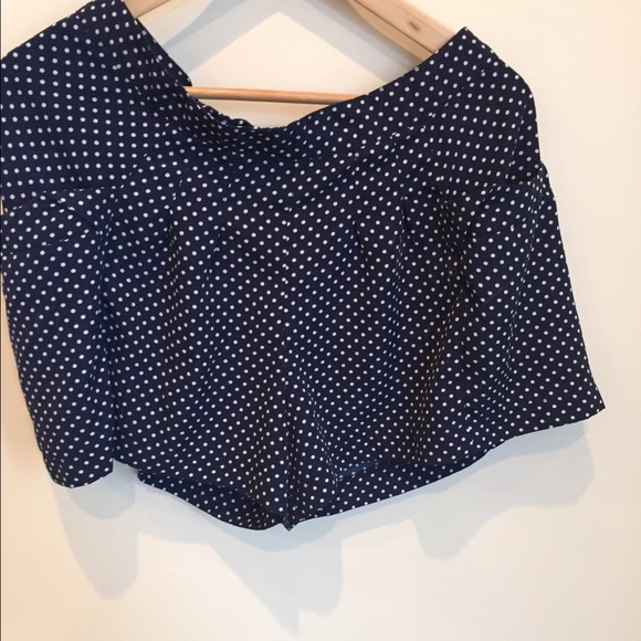 Polka dot shorts