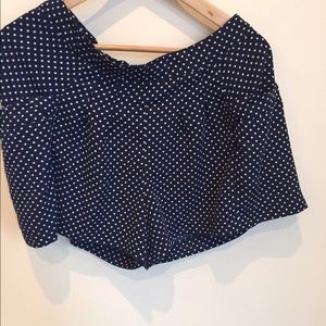 Polka dot shorts