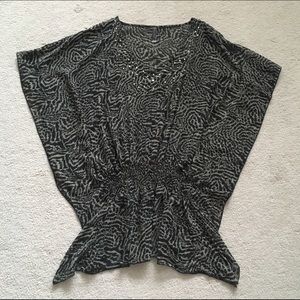 VS animal print cover-up