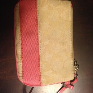 Coach wristlet
