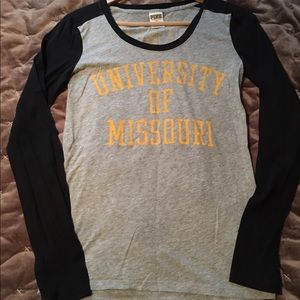 Victoria's Secret pink MU long sleeve shirt
