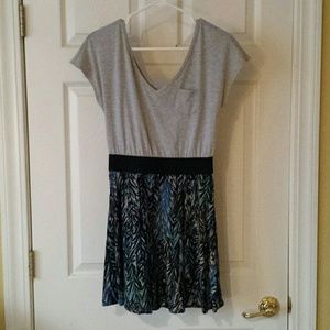 Cotton printed dress