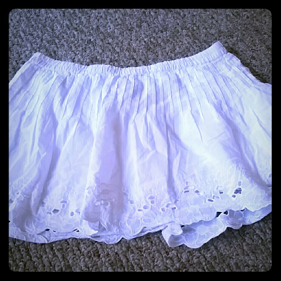 White Mini Skirt