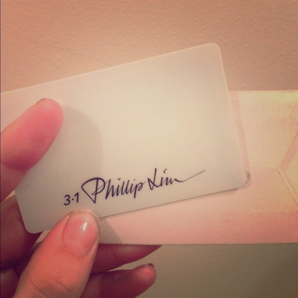 Phillip lim gift card