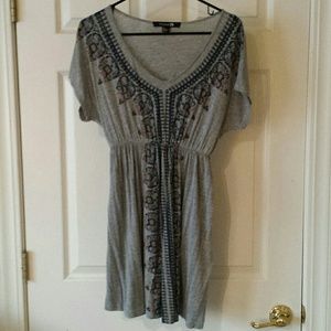Cotton printed dress