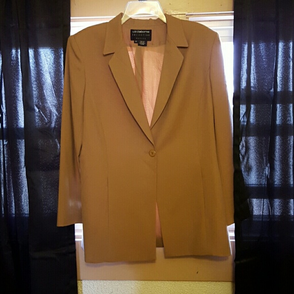 PRICE DROP  Liz Claiborne Lined -1 button Blazer
