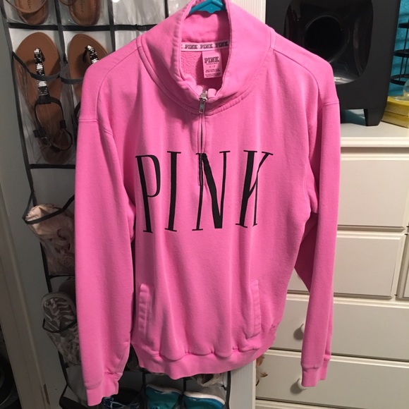 VS pink jacket