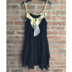 Silky Black Dress