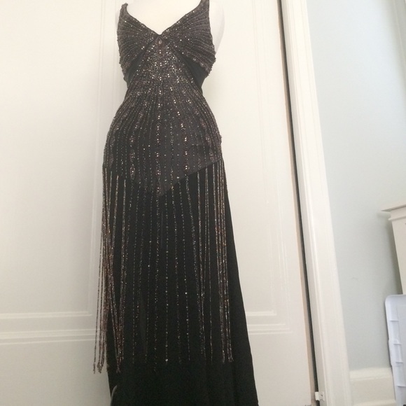 Drop dead gorgeous beaded gown!