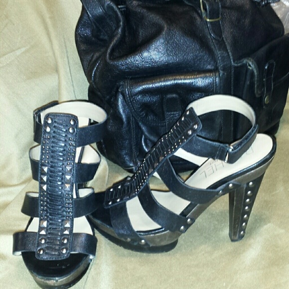 RACHEL ROY LEATHER SANDALS