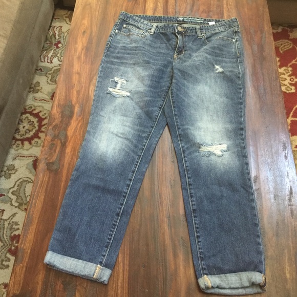 GAP CROPPED JEANS SEXY BOYFRIEND FIT 12