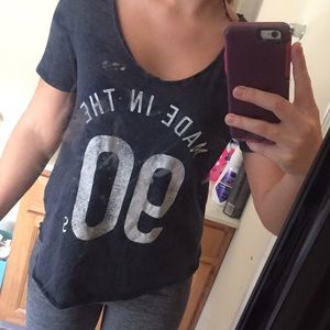 Hollister graphic tee