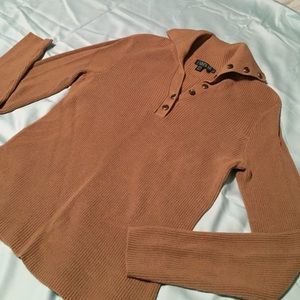 Camel colored Ralph Lauren knit sweater