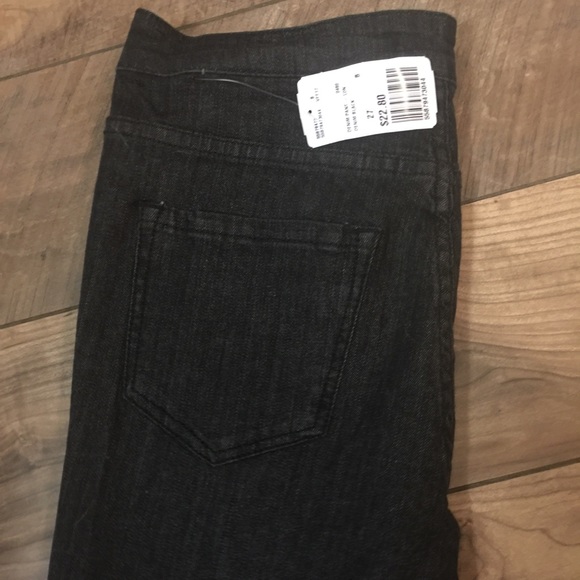HIGH WASTED denim black pants! - Picture 2 of 3