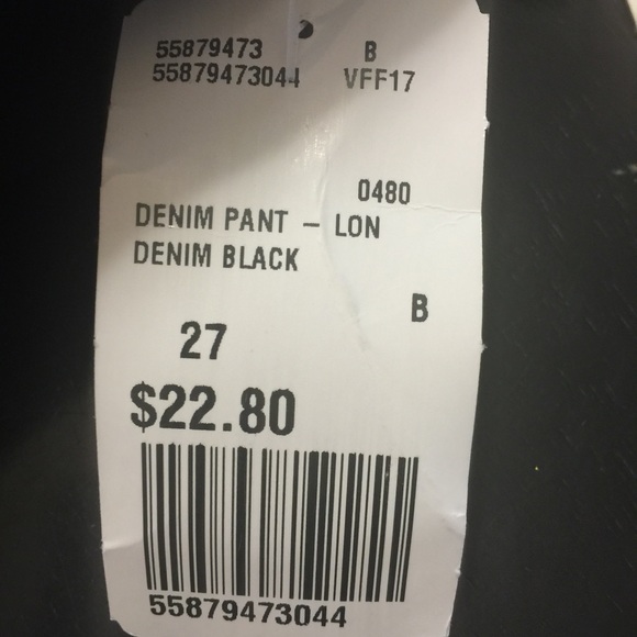 HIGH WASTED denim black pants! - Picture 3 of 3