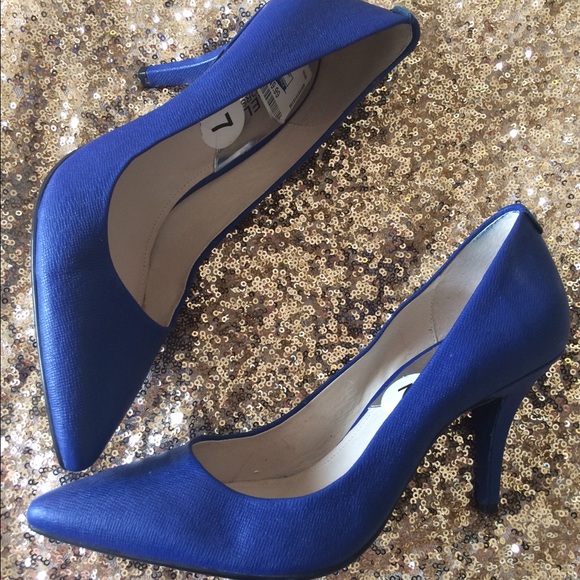 Michael Kors Cobalt Blue Heels