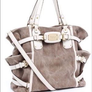 Michael Kors Gansevort Large Canvas Bag
