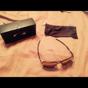 Oakley Ruby Iridium Deviation Sun Glasses