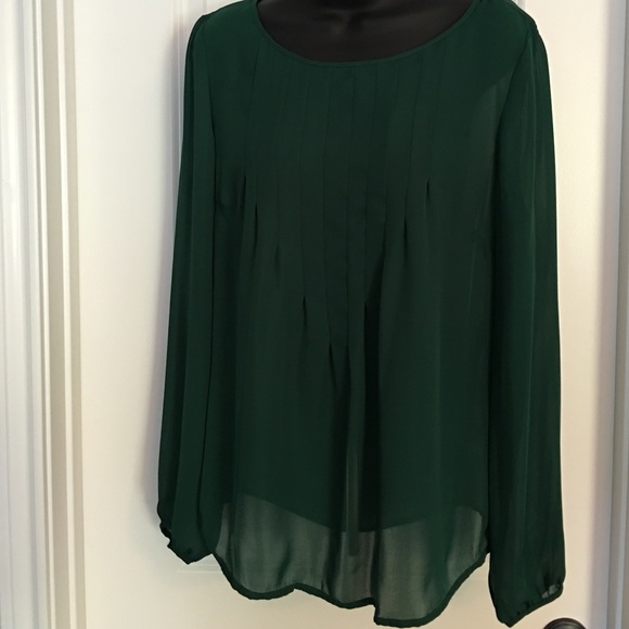 Beautiful Emerald Green Blouse