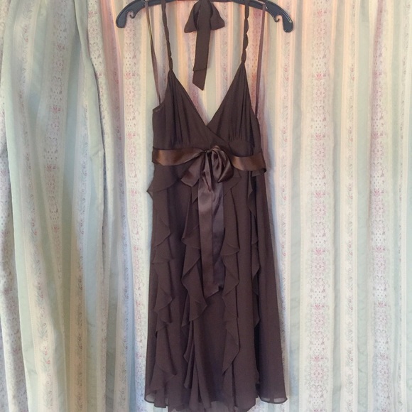 Perfect for Weddings! Chocolate cocktail dress