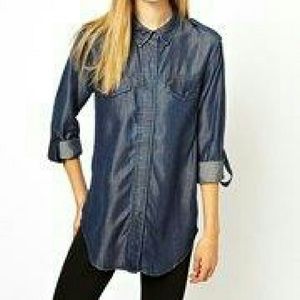 Asos denim shirt