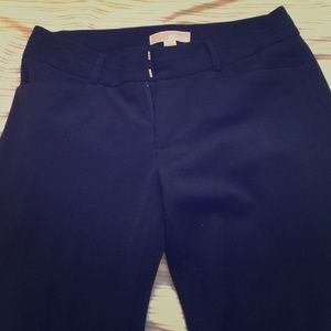 Michael Kors black dress pants with flared bottoms