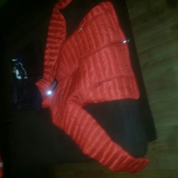 Red nike coat