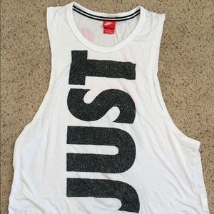 Nike womens muscle tank top