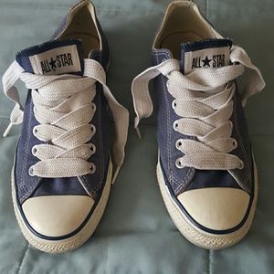 Blue Converse  Lowtop
