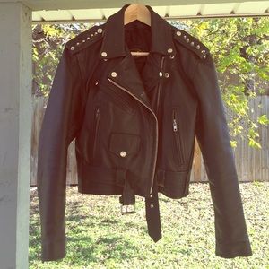 Vintage leather jacket