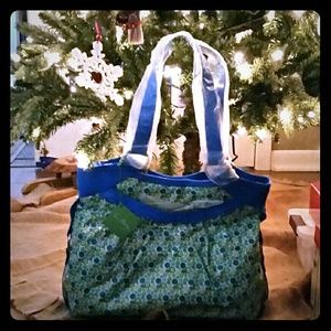 NWT Frill Bridge Tote in English Meadow
