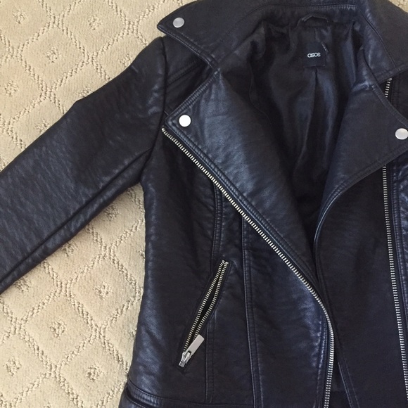 Re-poshing Asos leather jacket