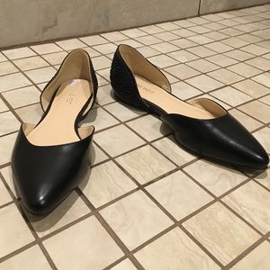 Black Pointy Toe Flats