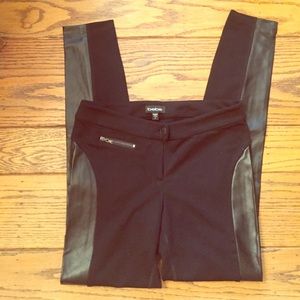 Faux leather leggings. NEW