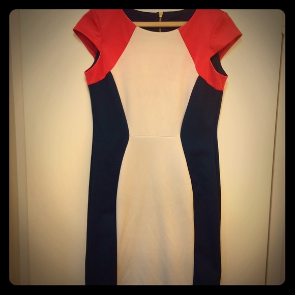 Color block dress