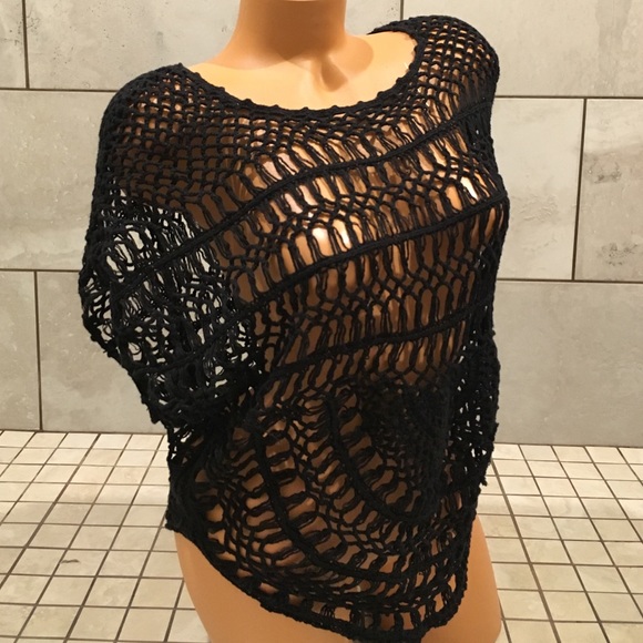 Black Bathing Suit Cover Up