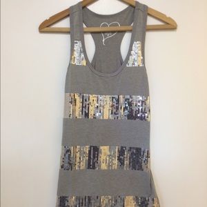 Silver grey tank