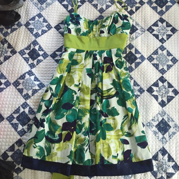 Trixxi Watercolor Dress - Picture 1 of 2