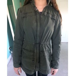 Olive green jacket
