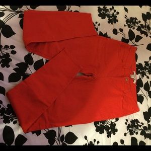F21 RED skinny jeans