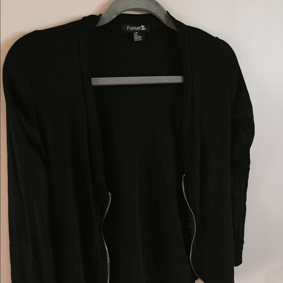 Forever 21 Zip up Cardigan - Picture 1 of 3