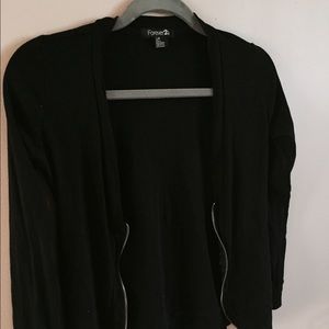 Forever 21 Zip up Cardigan