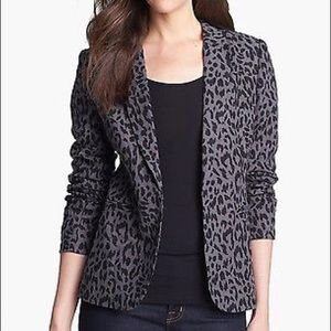 Joie Linen Mehira Animal Blazer