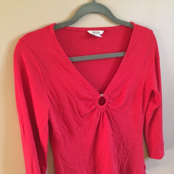 Michael Kors Red Top - Picture 3 of 3