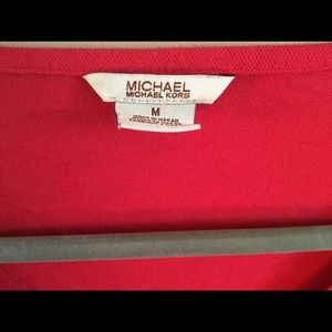 Michael Kors Red Top