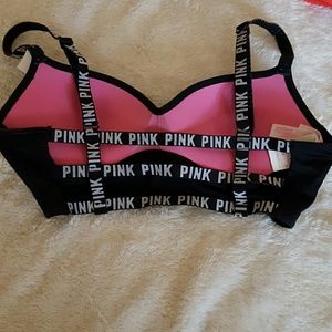 New Pink sports bra