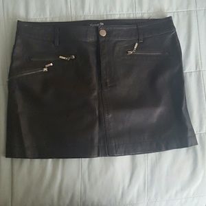 Forever 21 Leather skirt